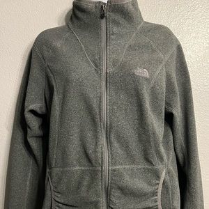 Gray North Face Jacket